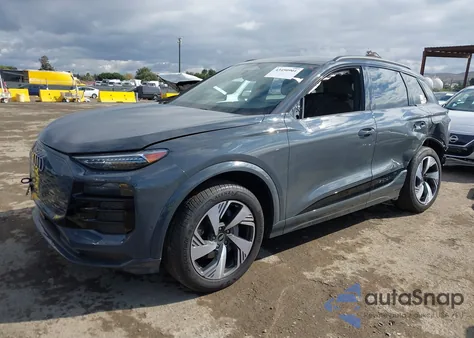 2025 Audi Q6 E-Tron Premium Plus Quattro из США, поврежденный, VIN WA124BGFXSA026390